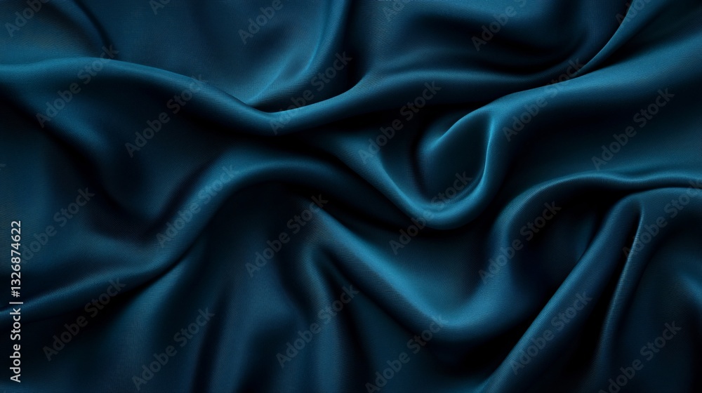Turquoise blending seamlessly into deep navy blue plain background Turquoise blending seamlessly into deep navy blue plain background