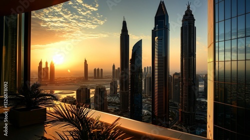 This high-rise tower redefines contemporary living in Dubai.