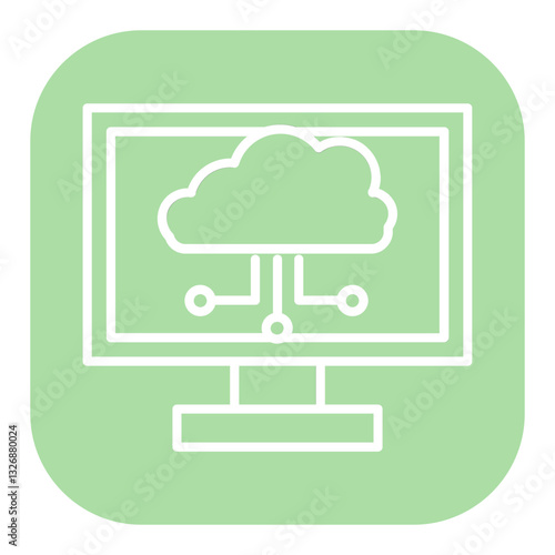 Cloud Computing Icon