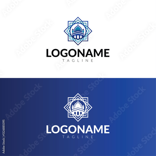 Logo design for islam and mosque
