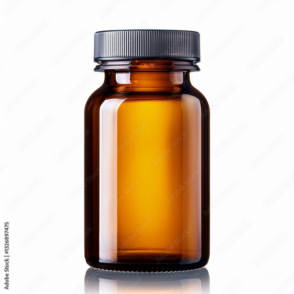 glass bottle isolated with white background glass bottle isolated with white background
