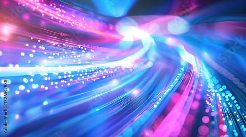 abstract purple blue pink background with lines and waves