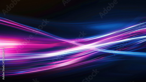 abstract purple blue pink background with lines and waves