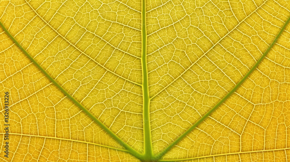 Obraz premium Natural Leaf Mosaic