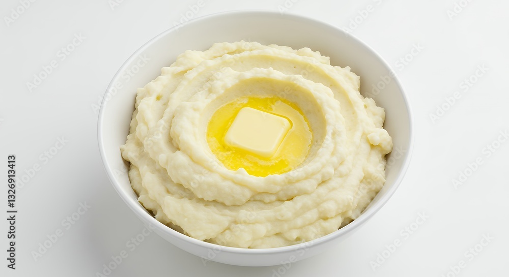 Creamy Mashed Potatoes with Melted Butter Creamy Mashed Potatoes with Melted Butter