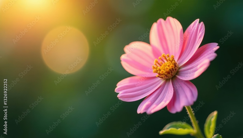 Simple yet elegant flower in the morning light, flowers, soft, serene Simple yet elegant flower in the morning light, flowers, soft, serene