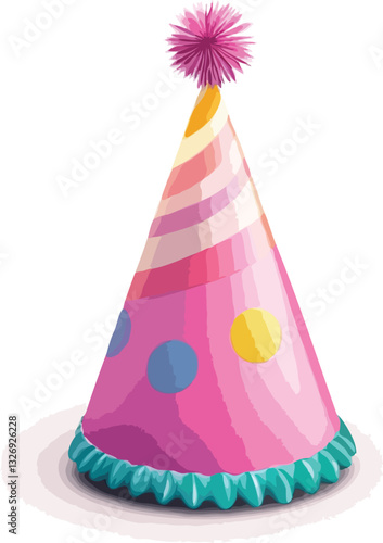 birthday hat vector