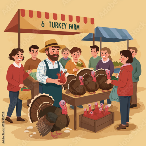 Visiting Turkey Farm Market for Fresh Turkeys and Local Produce