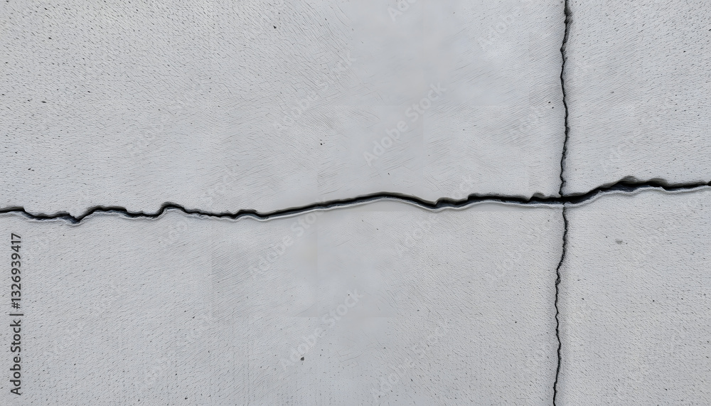 Obraz premium Texture of old dirty concrete wall for background, close-up. White tone