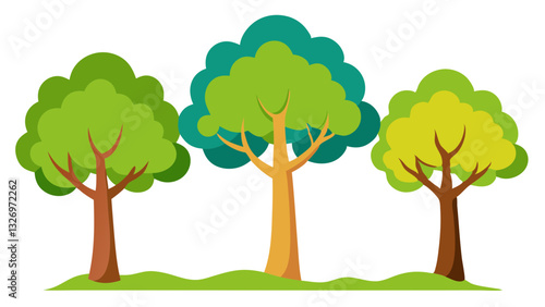 vector illustration of a tree