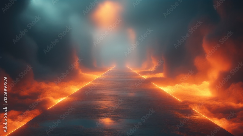 Abstract design of golden light shine across graphic background. Visual effect glowing with gold or orange color reflect brightness to scenery perfect for energetic and creativity wallpaper. AIG53. Abstract design of golden light shine across graphic background. Visual effect glowing with gold or orange color reflect brightness to scenery perfect for energetic and creativity wallpaper. AIG53.