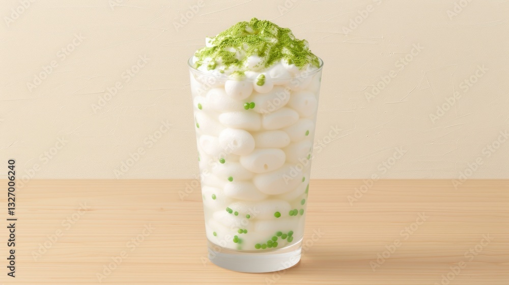 view of broccoli juice placed on the table
view of broccoli juice placed on the table