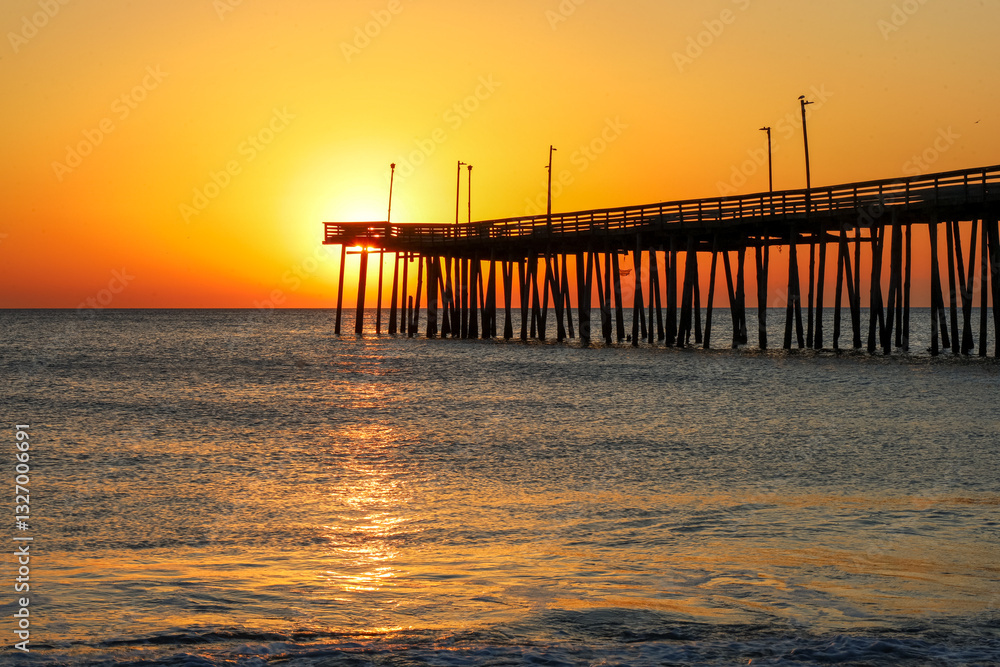 Fototapeta premium Virginia Beach sunrise