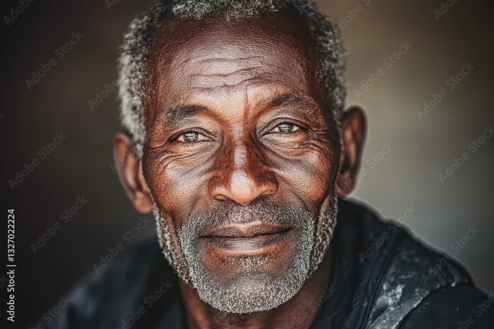 An older man with gray hair and deep-set wrinkles gazes intently, showcasing a profound expression. His visage tells stories of a rich life filled with experiences and wisdom An older man with gray hair and deep-set wrinkles gazes intently, showcasing a profound expression. His visage tells stories of a rich life filled with experiences and wisdom