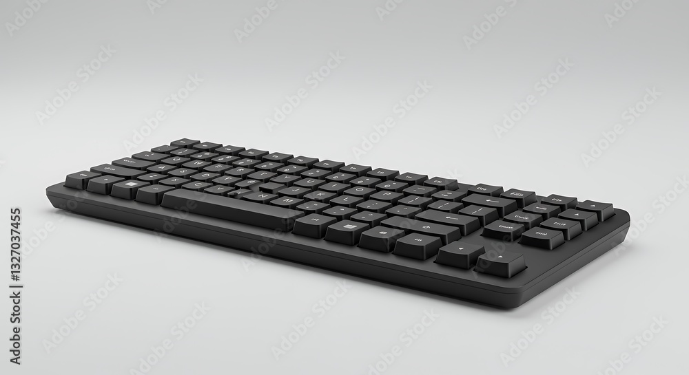 Sleek Black Wireless Keyboard: Modern Design for Efficient Typing Sleek Black Wireless Keyboard: Modern Design for Efficient Typing