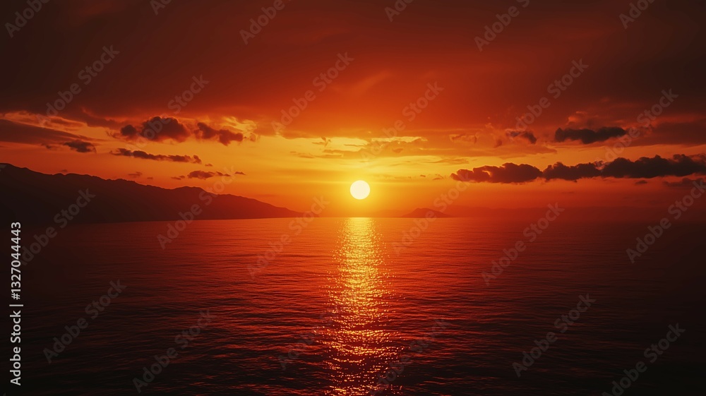 Naklejka premium 日本の田舎の風景