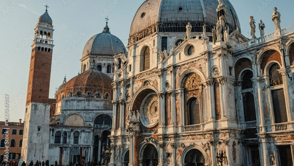 Fototapeta premium Crucifix Basilica in Venice, Italy.