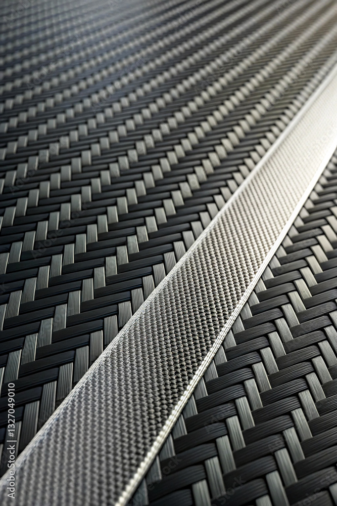 Fototapeta premium スタイリッシュなカーボンファイバーの質感