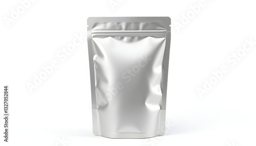 standup pouch with a zipper mockup.