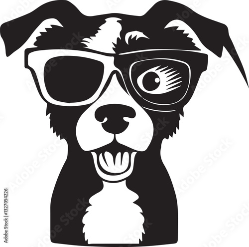The funny dog