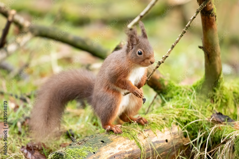 Red Squirrel (Sciurus vulgaris) Red Squirrel (Sciurus vulgaris)