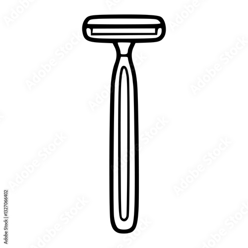 razor shaver outline vector icon