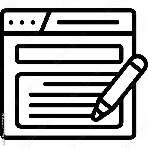 blogging icon