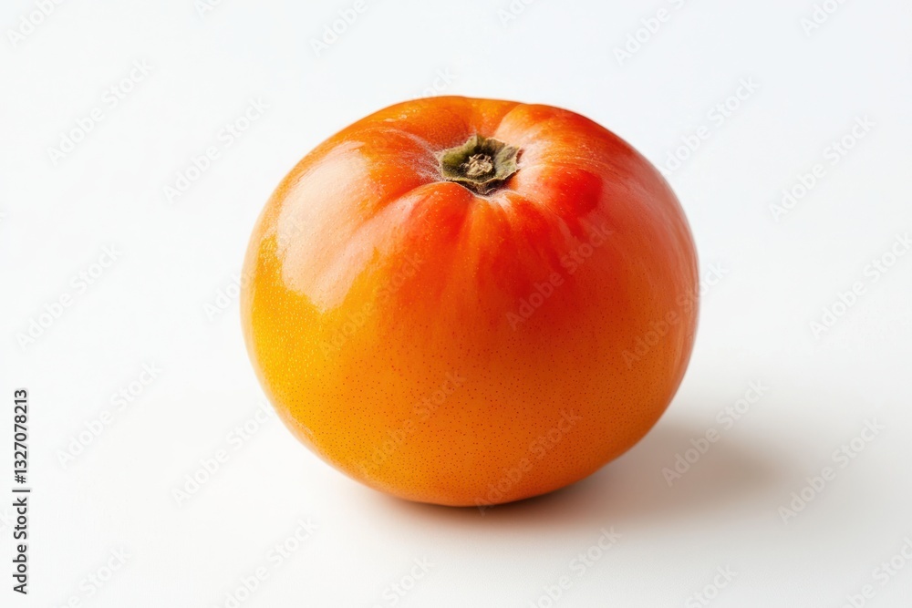 Vibrant pomelo on white radiant surface a focus of light emphasizing fruit's natural texture and round shape Vibrant pomelo on white radiant surface a focus of light emphasizing fruit's natural texture and round shape