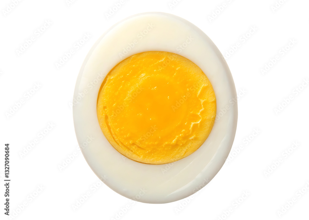 Close up of a perfectly boiled egg. Close up of a perfectly boiled egg.