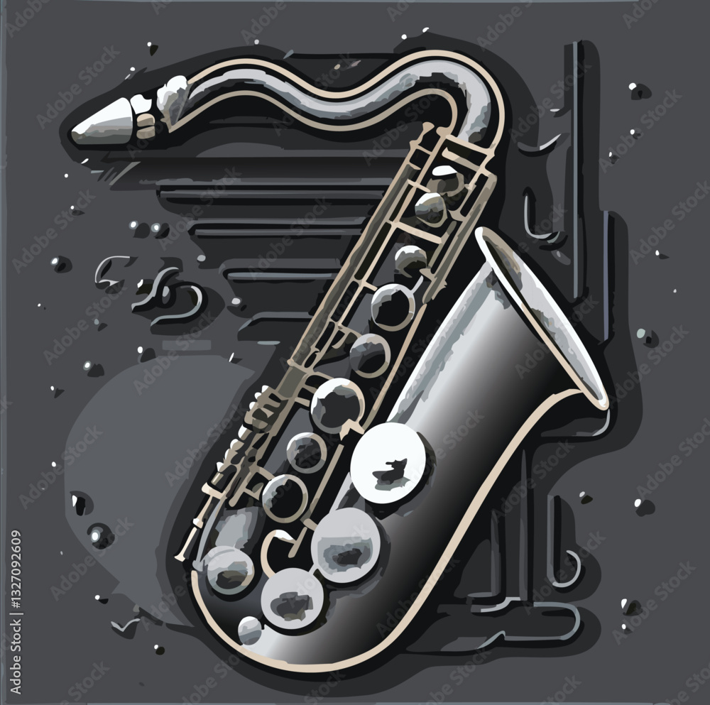 Obraz premium saxophone