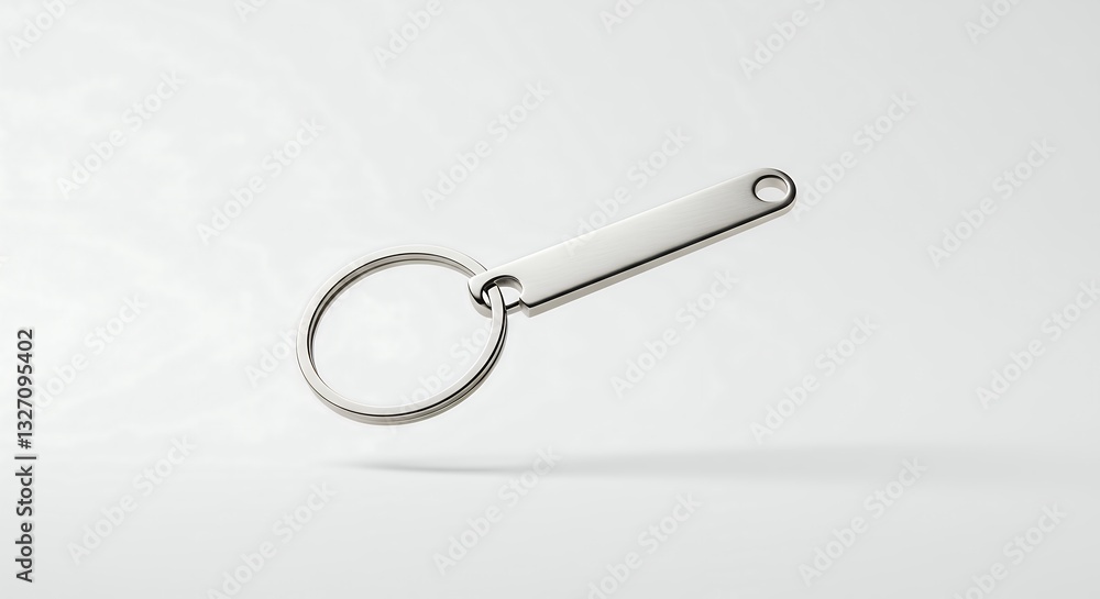 Sleek Minimalist Metal Keychain Design: A Modern Accessory Sleek Minimalist Metal Keychain Design: A Modern Accessory