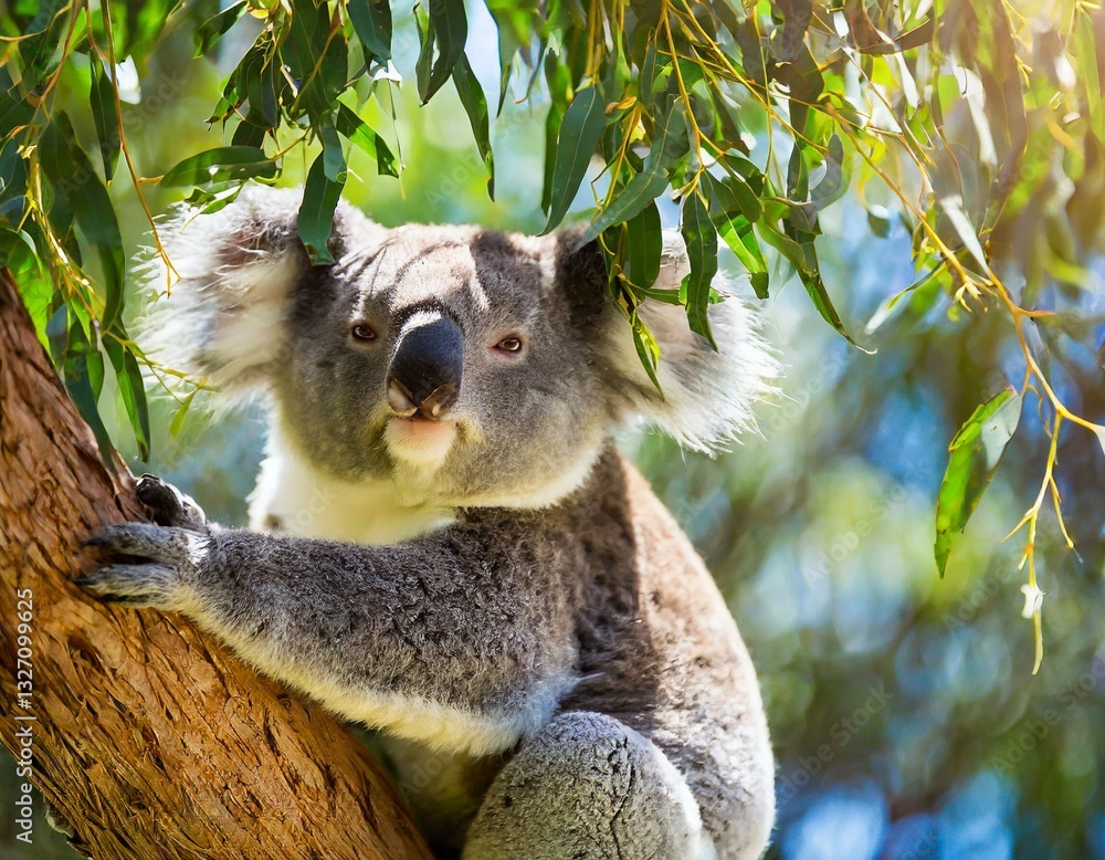 Obraz premium Tier in der Landschaft