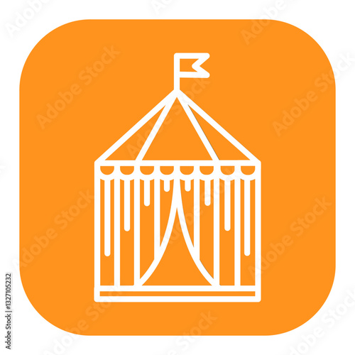 Circus Tent Icon