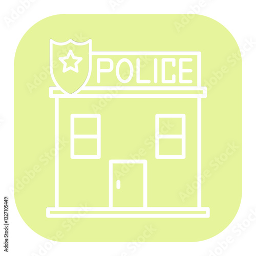 Police Station Icon