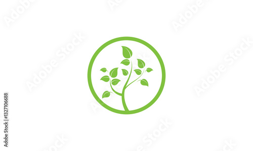 green leaf icon
