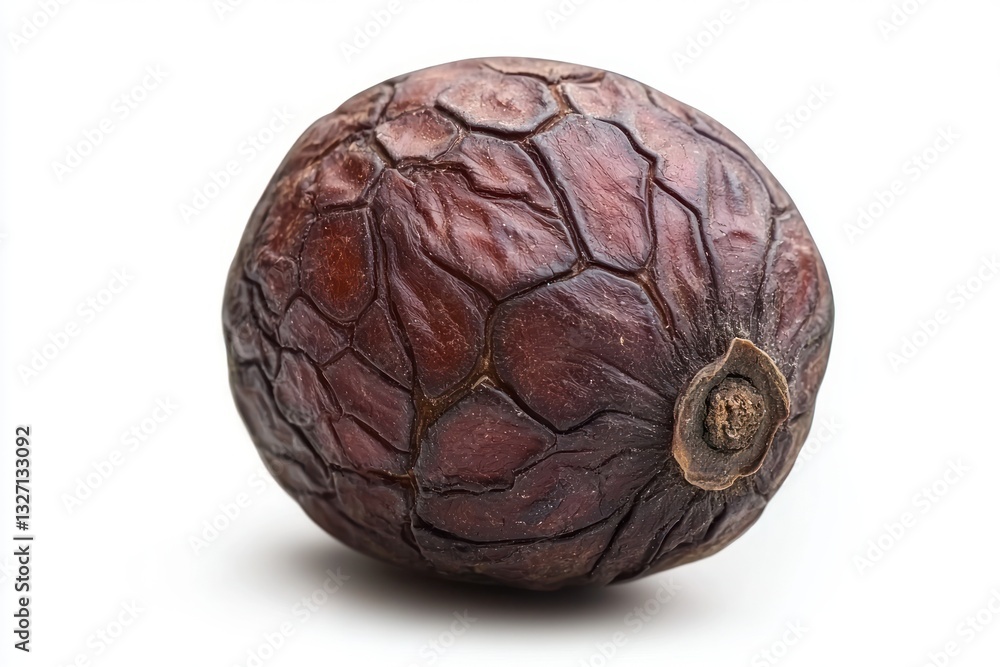 Obraz premium Close up studio shot capturing the intricate texture and rich color variations of an exotic pod