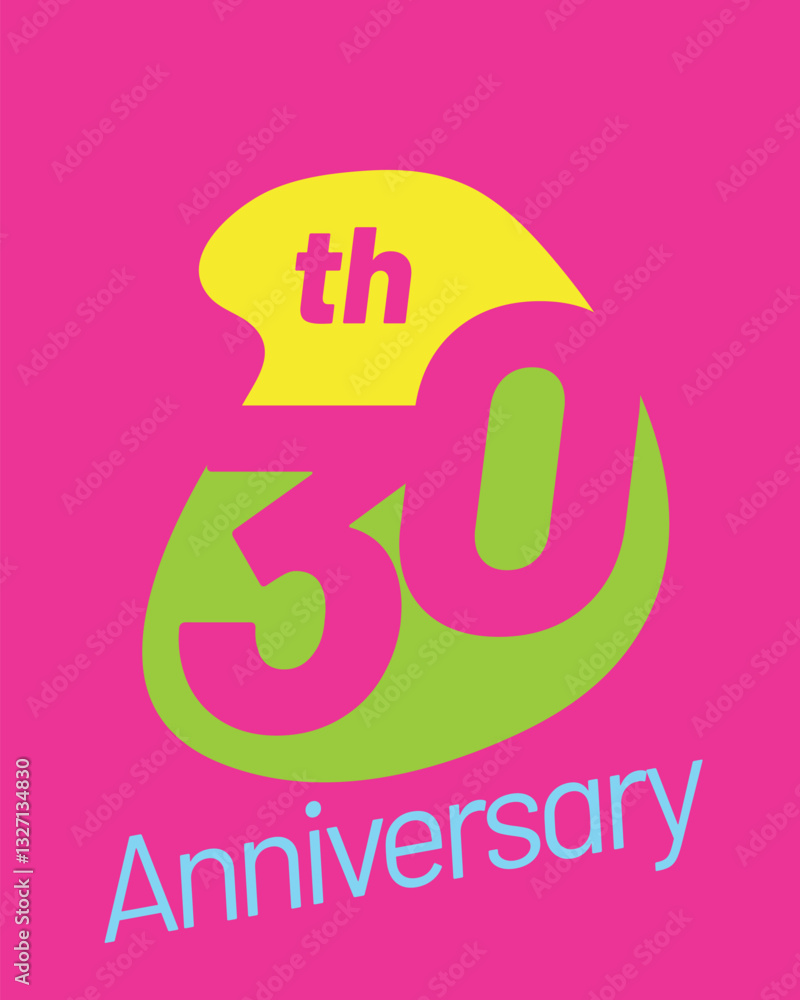 Anniversary Logo Template 30th-02 Anniversary Logo Template 30th-02