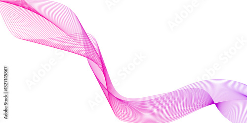ultra modern and dynamic digital business and technology concept abstract lines, flowing lines with gradient color, the wave lines are very thin, lines pattern or wavy stripes, twisted curve lines.