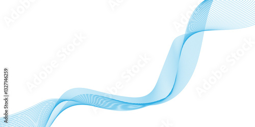 ultra modern and dynamic digital business and technology concept abstract lines, flowing lines with gradient color, the wave lines are very thin, lines pattern or wavy stripes, twisted curve lines.