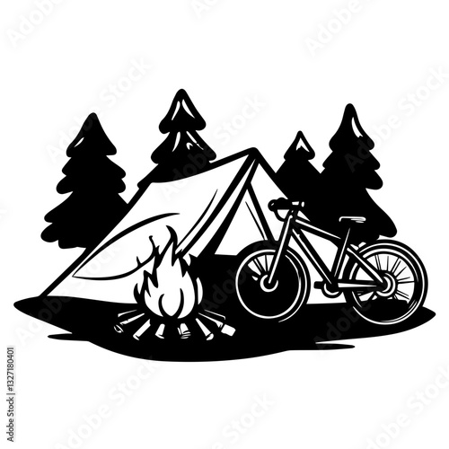 man riding a bike