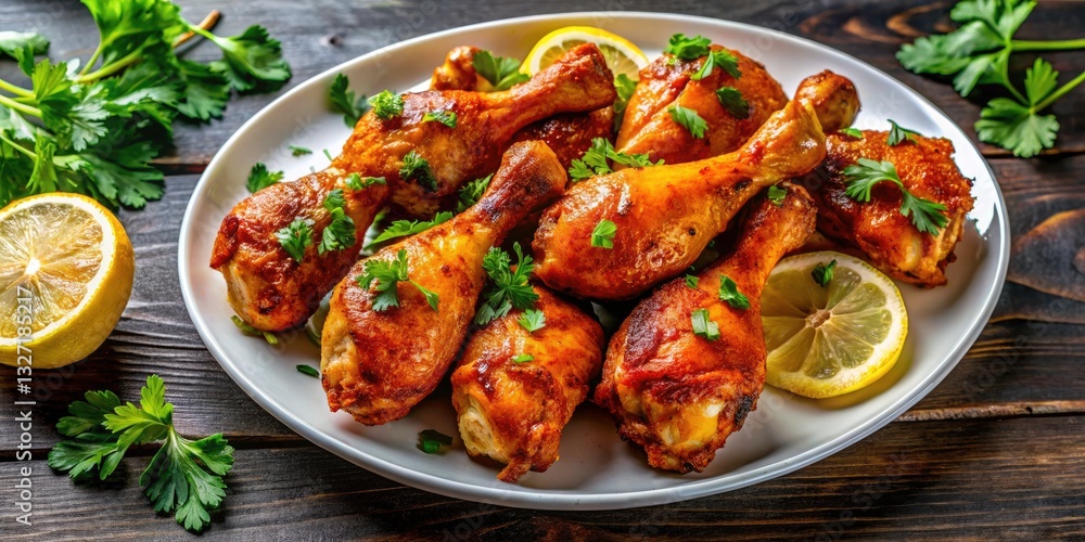 Spicy Lemon Herb Chicken Drumsticks Recipe - Easy Baked Chicken Legs Spicy Lemon Herb Chicken Drumsticks Recipe - Easy Baked Chicken Legs