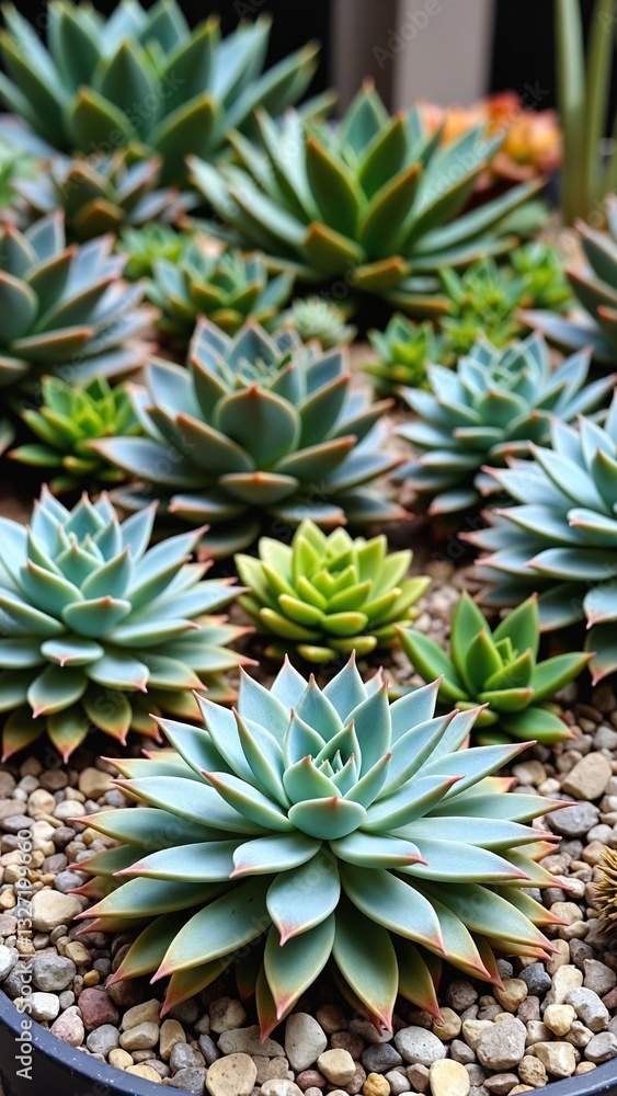 Succulent garden, with its enchanting and artistic allure, reveals myriad of forms and patterns found within these tenacious and eco-friendly plants Succulent garden, with its enchanting and artistic allure, reveals myriad of forms and patterns found within these tenacious and eco-friendly plants