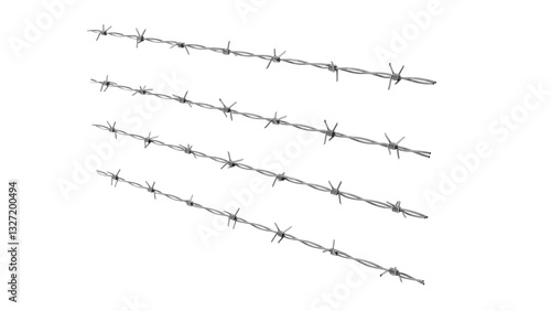 Barbered wire