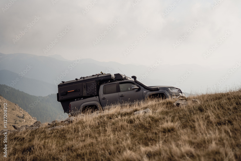 Fototapeta premium overlanding greece