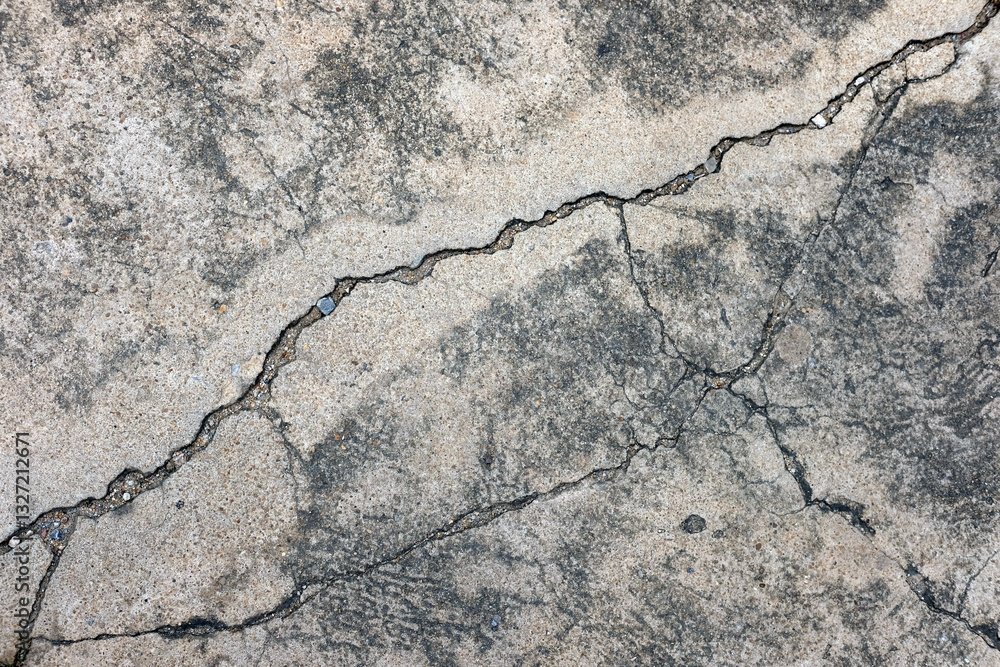 Fototapeta premium cracked concrete wall