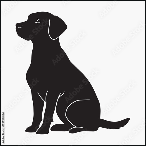 black labrador retriever dog