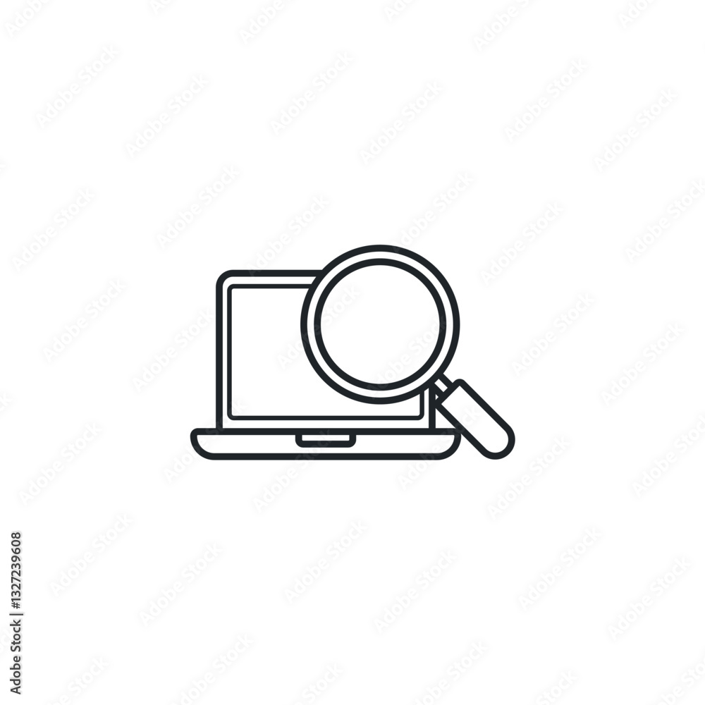 SEO icon symbol vector illustration isolated on white background SEO icon symbol vector illustration isolated on white background