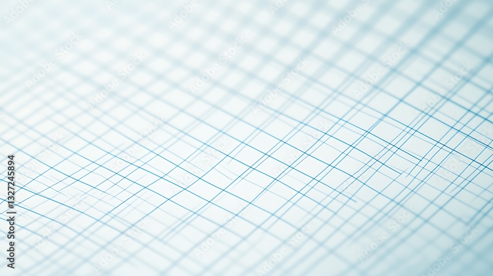 Light Blue Grid Pattern on White Paper for Background Use Light Blue Grid Pattern on White Paper for Background Use