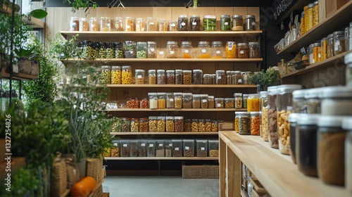 Wallpaper Mural A zerowaste grocery store, where shoppers use reusable containers for food Torontodigital.ca