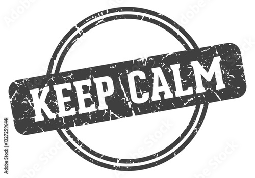 keep calm stamp